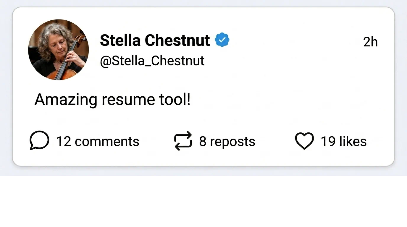 Ghost Resume user result 5